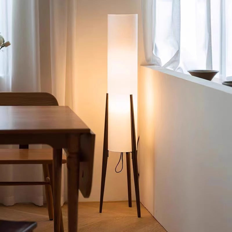 Otios - Walnut Wood Floor Lamp