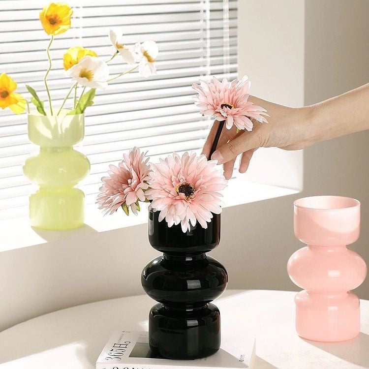 Sinusa - Decorative Glass Flower Vase