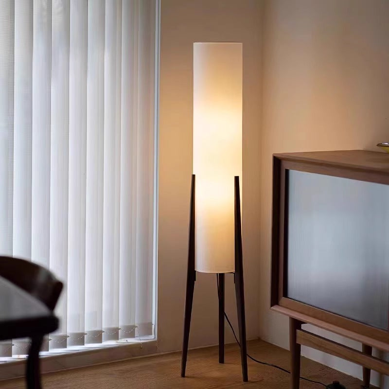 Otios - Walnut Wood Floor Lamp