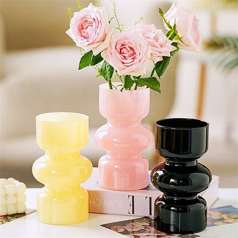 Sinusa - Decorative Glass Flower Vase