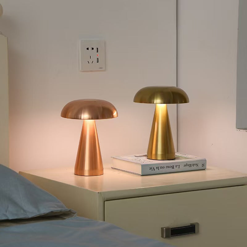 Mursu - Modern Metal Mushroom LED Table Lamp
