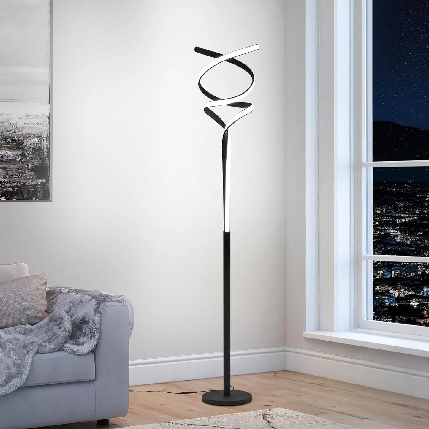 Helixia - Modern LED Floor Lamp