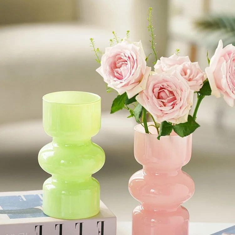 Sinusa - Decorative Glass Flower Vase